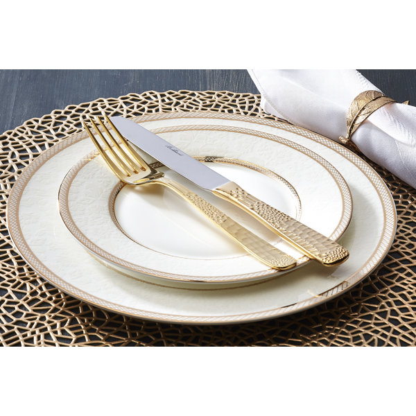 Brilliant Floral Lace 18 pc Dinnerware Set, Service for 6 Wayfair